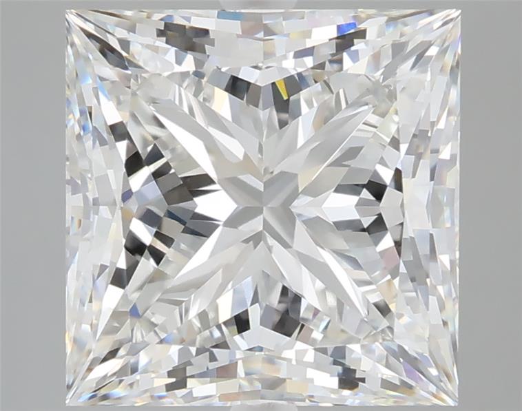 6.06CT Princess Cut Lab Grown Diamond F | VVS2 | IGI Certified