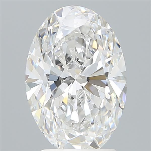 2.94CT Oval Cut Lab Grown Diamond E | VVS1 | IGI Certified
