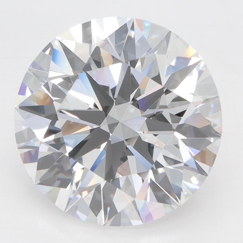 5.25CT Round Cut Lab Grown Diamond D | FL | GIA Certified