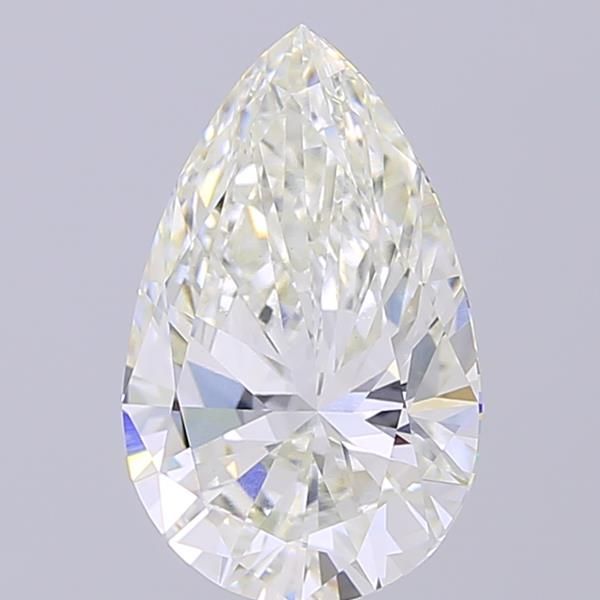 2.82CT Pear Cut Lab Grown Diamond F | VVS2 | IGI Certified