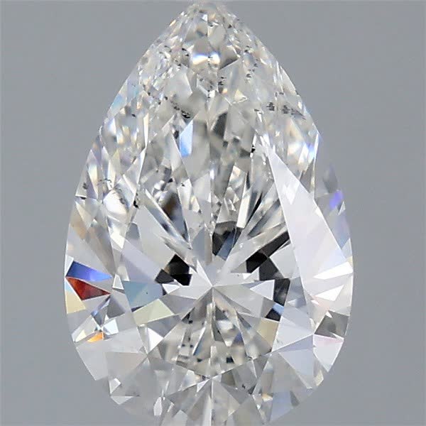 1.55CT Pear Cut Lab Grown Diamond F | SI1 | IGI Certified