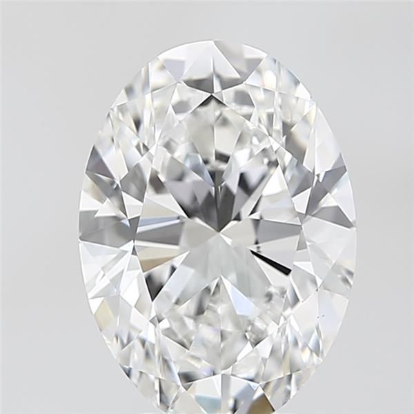 3.71CT Oval Cut Lab Grown Diamond E | VS1