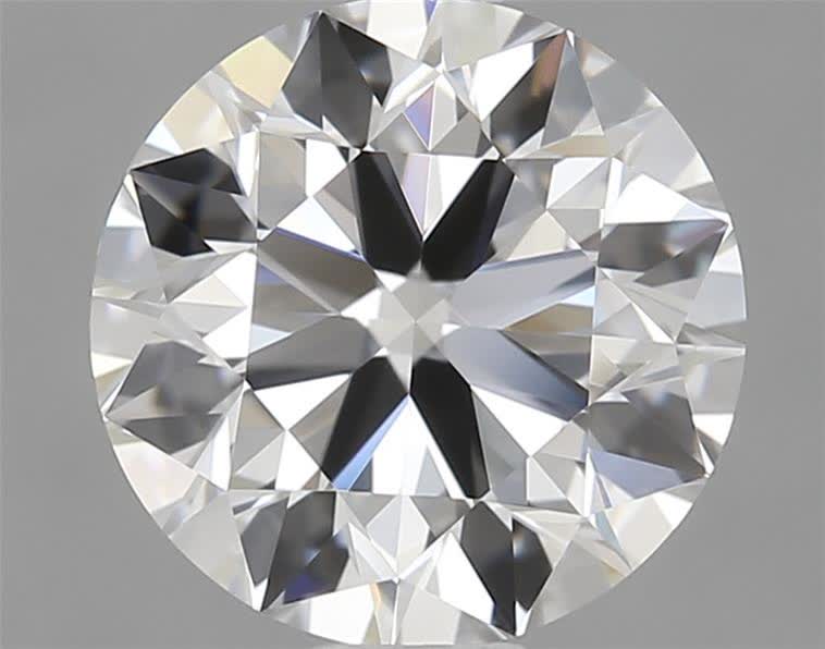 1.62CT Round Cut Lab Grown Diamond D | VVS1 | IGI Certified