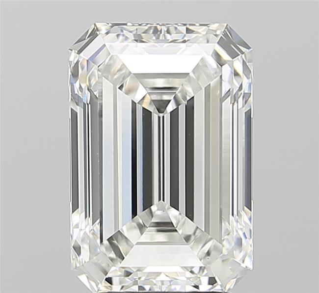 4.55CT Emerald Cut Lab Grown Diamond F | VS1 | IGI Certified