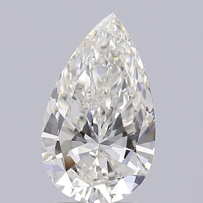 2CT Pear Cut Lab Grown Diamond G | VVS2 | IGI Certified