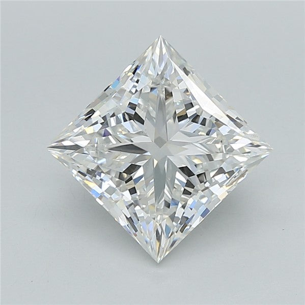 2.54CT Princess Cut Lab Grown Diamond F | VS1 | IGI Certified