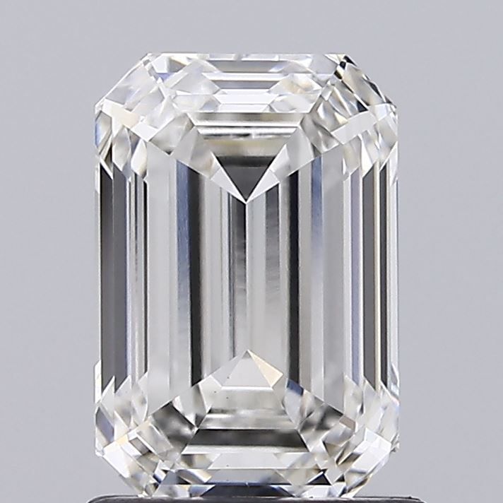 1.51CT Emerald Cut Lab Grown Diamond G | VS1 | IGI Certified