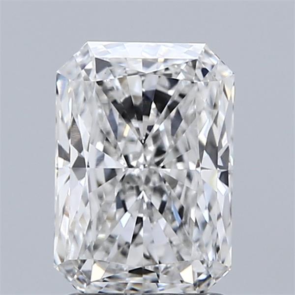 1.73CT Radiant Cut Lab Grown Diamond F | VS1 | IGI Certified