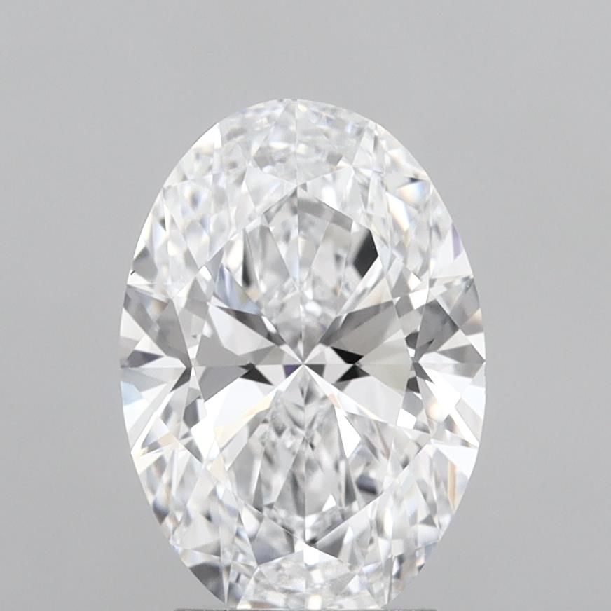 3.09CT Oval Cut Lab Grown Diamond E | VVS1 | IGI Certified