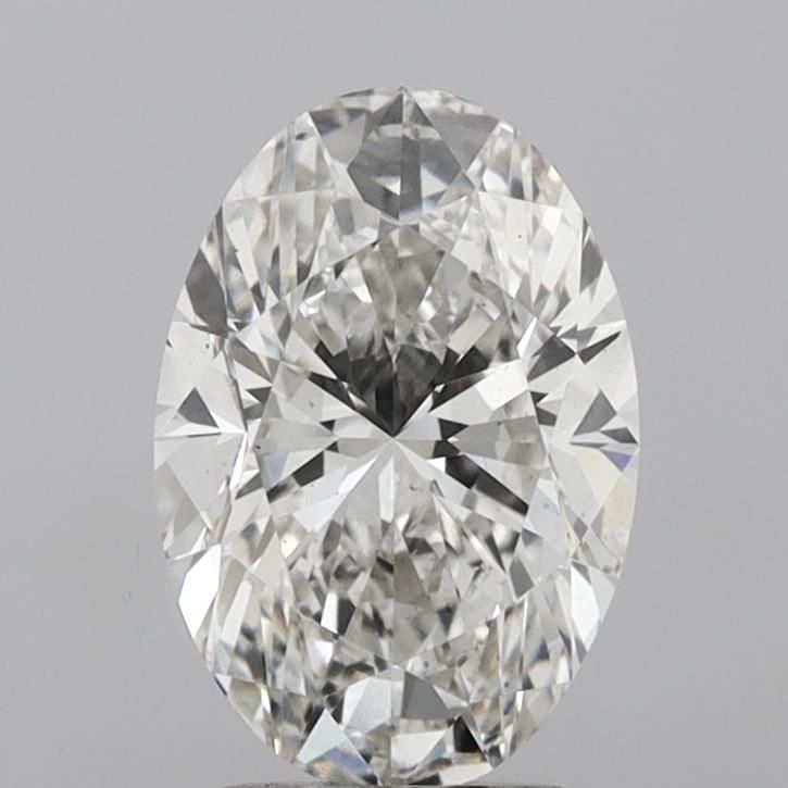 3.01CT Oval Cut Lab Grown Diamond G | VS1 | IGI Certified