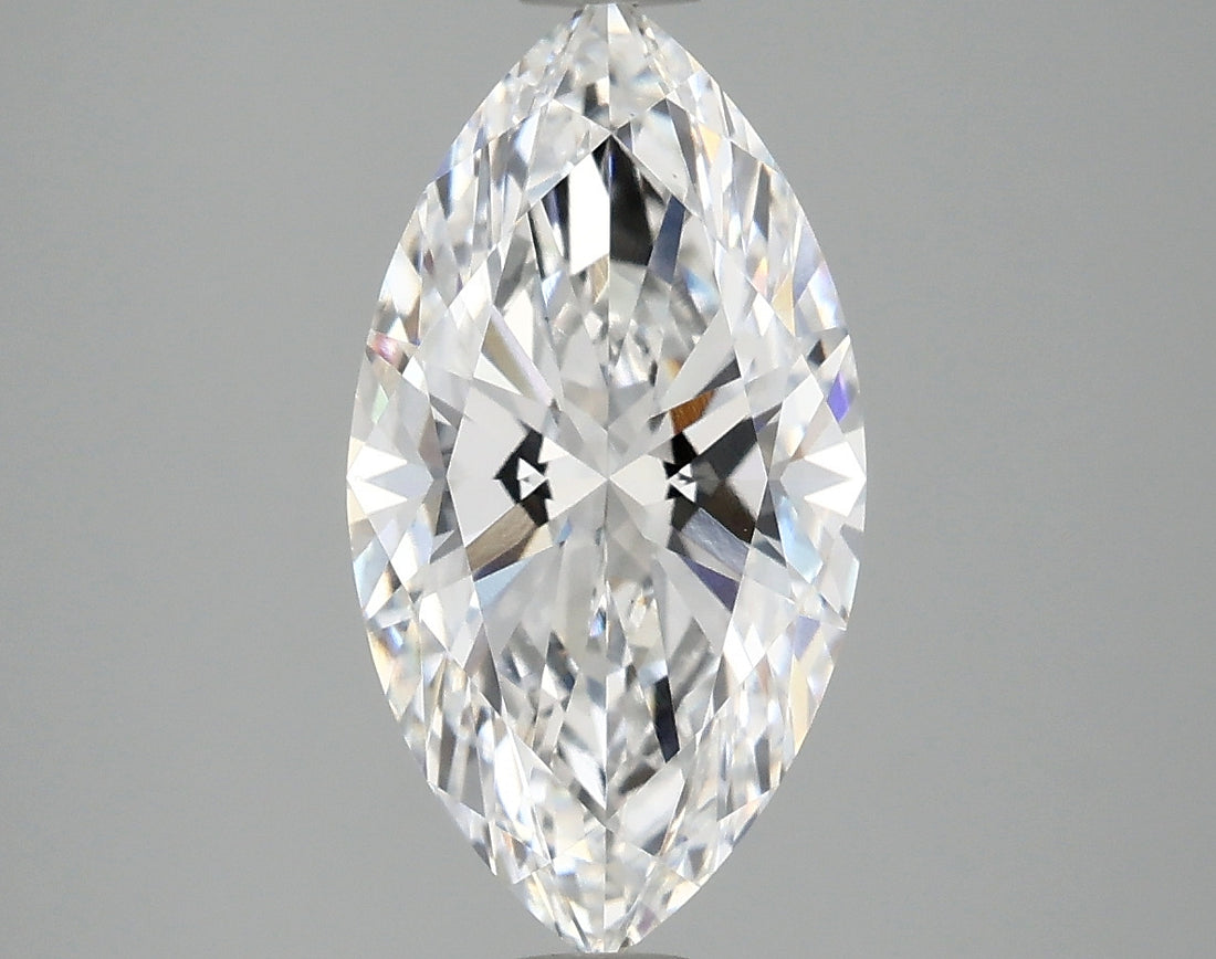 2.89CT Marquise Cut Lab Grown Diamond D | VS1 | IGI Certified