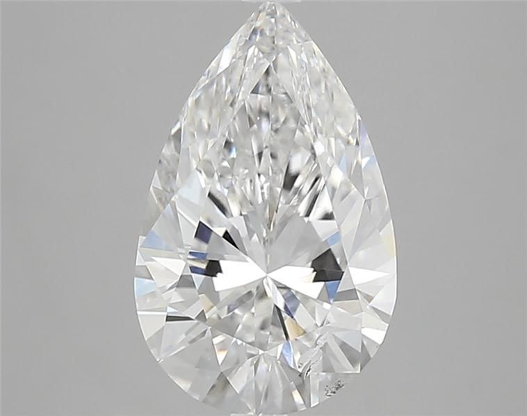 3CT Pear Cut Lab Grown Diamond D | SI1 | IGI Certified