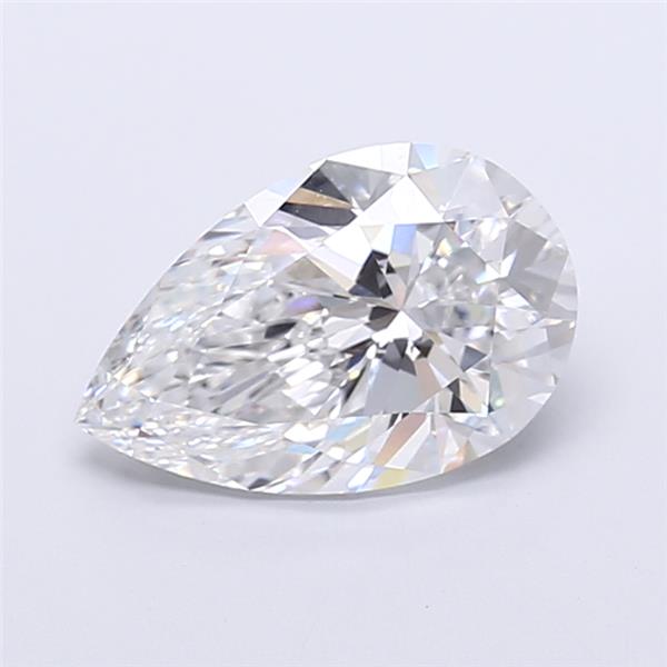 3.81CT Pear Cut Lab Grown Diamond E | VVS2 | IGI Certified
