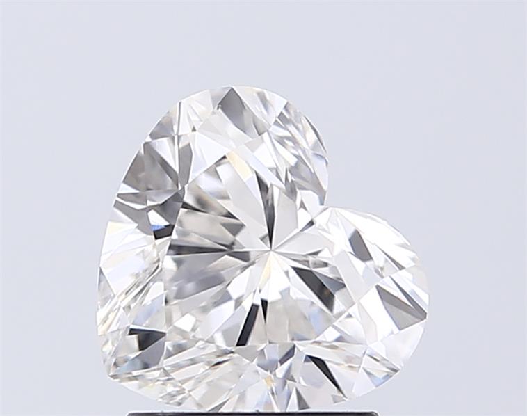2CT Heart Cut Lab Grown Diamond F | VVS1 | IGI Certified