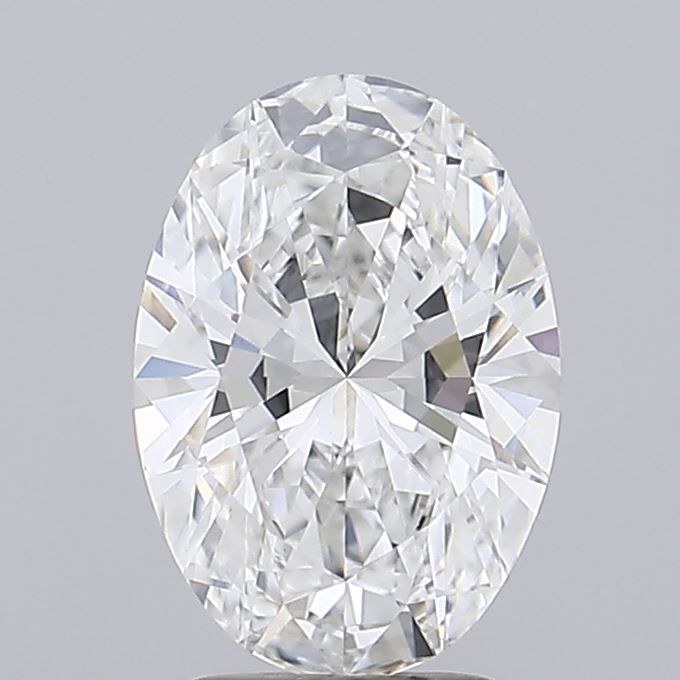 2.94CT Oval Cut Lab Grown Diamond F | VS1 | IGI Certified