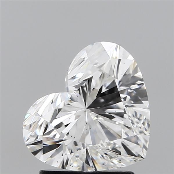 2.04CT Heart Cut Lab Grown Diamond G | VS2 | IGI Certified