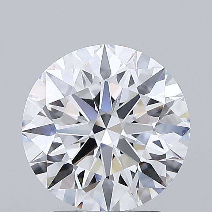2.05CT Round Cut Lab Grown Diamond D | IF