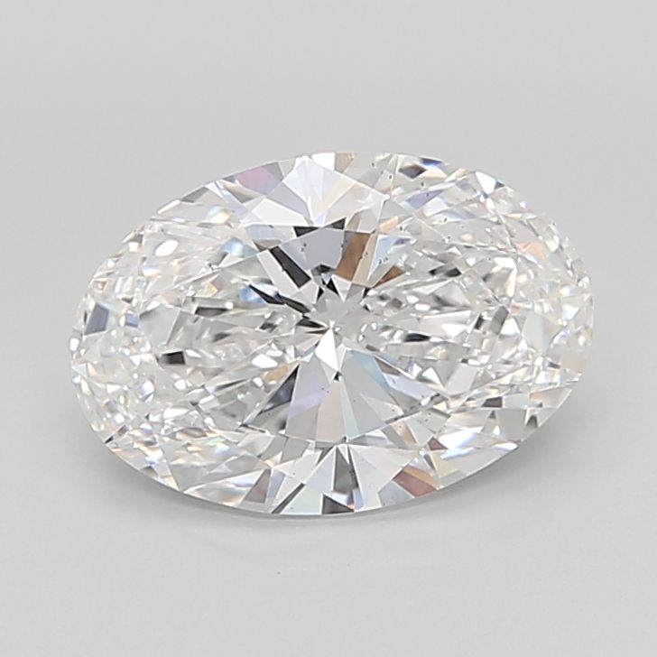 5.04CT Oval Cut Lab Grown Diamond D | SI1 | IGI Certified