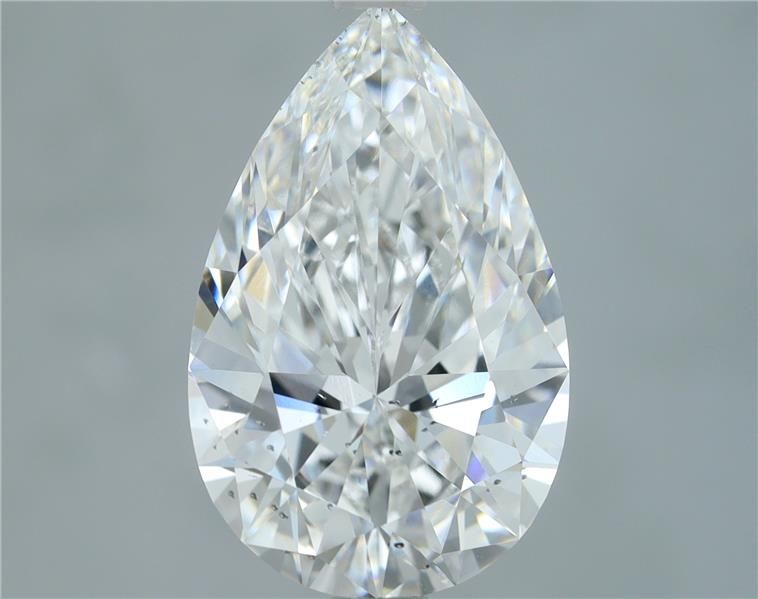 2.73CT Pear Cut Lab Grown Diamond D | SI1 | IGI Certified