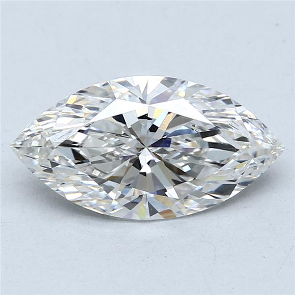 2.52CT Marquise Cut Lab Grown Diamond G | VS1 | IGI Certified