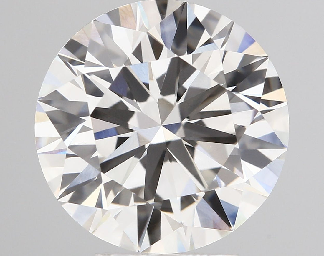 4.03CT Round Cut Lab Grown Diamond H | VVS2 | IGI Certified