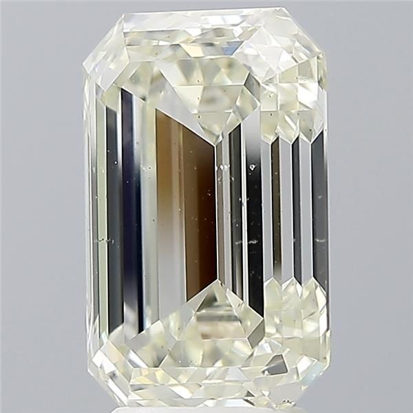 5.02CT Emerald Cut Natural Diamond K | SI1 | IGI Certified