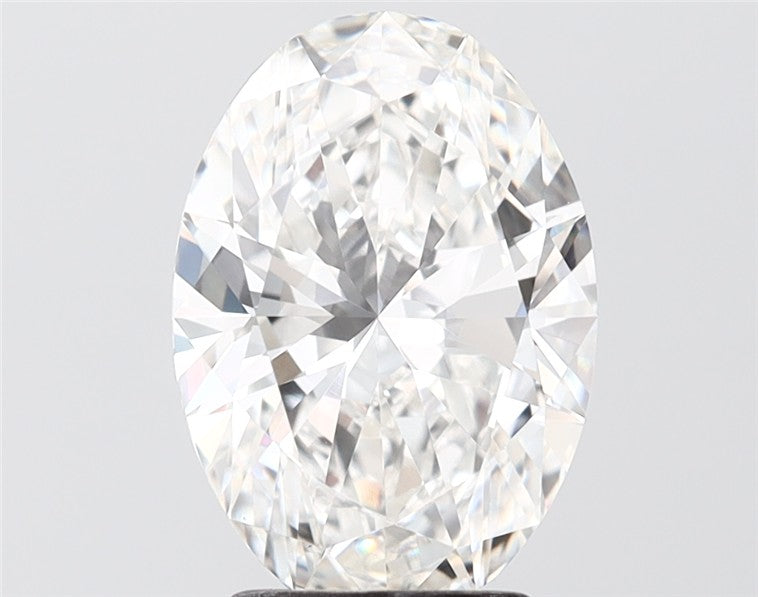 3.16CT Oval Cut Lab Grown Diamond F | VVS2 | IGI Certified