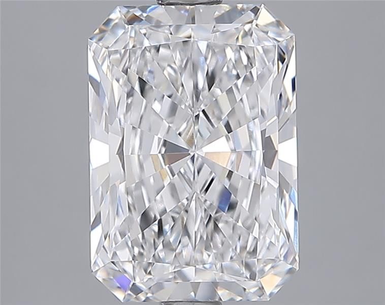3.02CT Radiant Cut Lab Grown Diamond D | VVS1