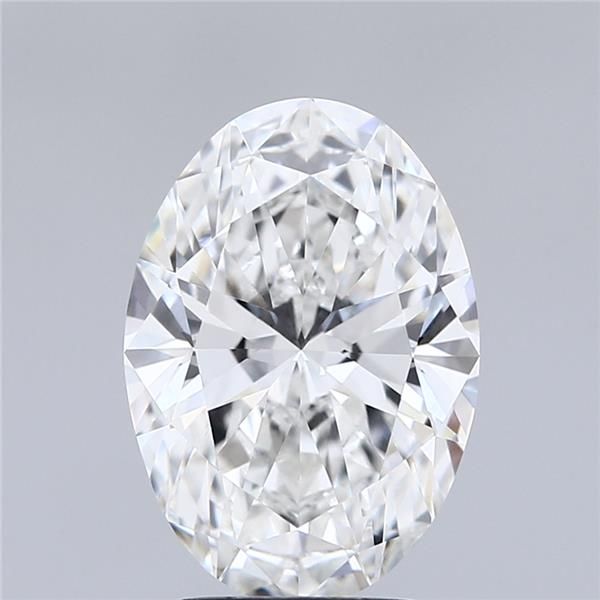 3.02CT Oval Cut Lab Grown Diamond E | VVS1 | IGI Certified