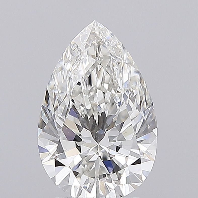 3.02CT Pear Cut Lab Grown Diamond G | VVS2 | IGI Certified