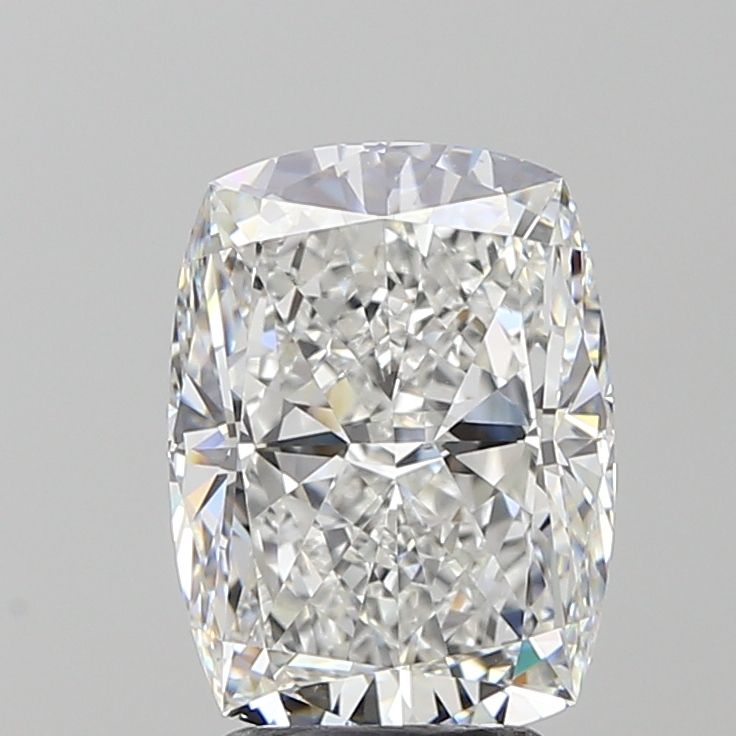 3.53CT Cushion Cut Natural Diamond F | VS2 | GIA Certified