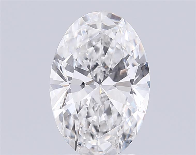 3.01CT Oval Cut Lab Grown Diamond E | VVS2 | IGI Certified