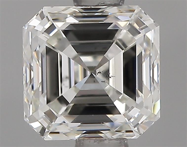 1.02CT Asscher Cut Natural Diamond H | SI1 | GIA Certified