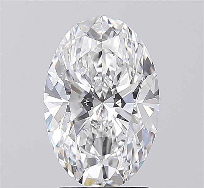2.01CT Oval Cut Lab Grown Diamond F | VVS2 | IGI Certified