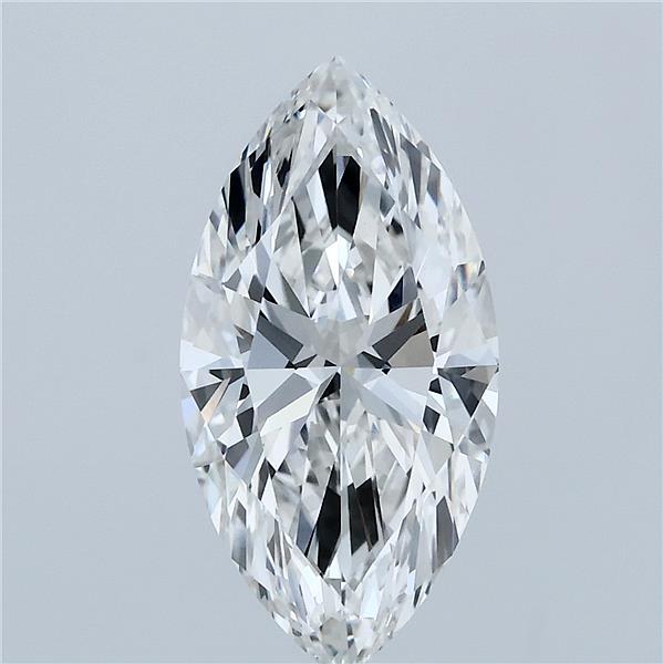 3CT Marquise Cut Lab Grown Diamond F | VVS2 | IGI Certified