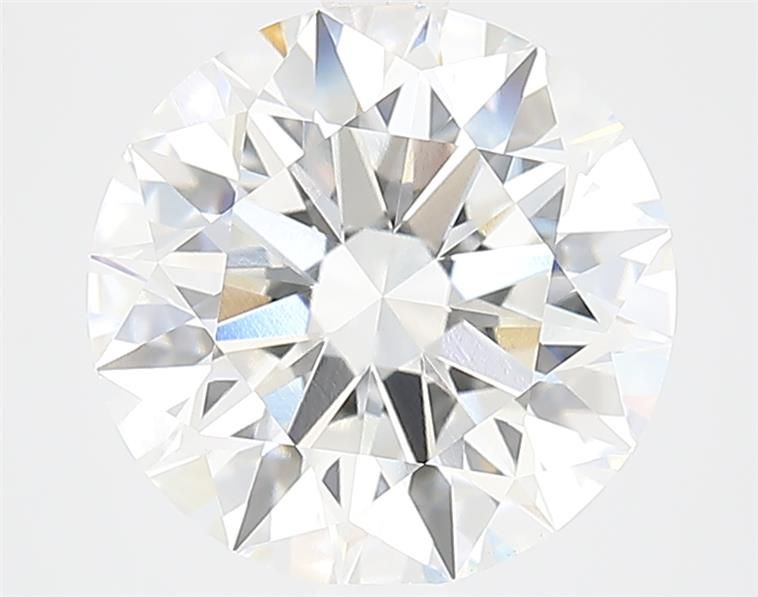 3.69CT Round Cut Lab Grown Diamond G | VVS2