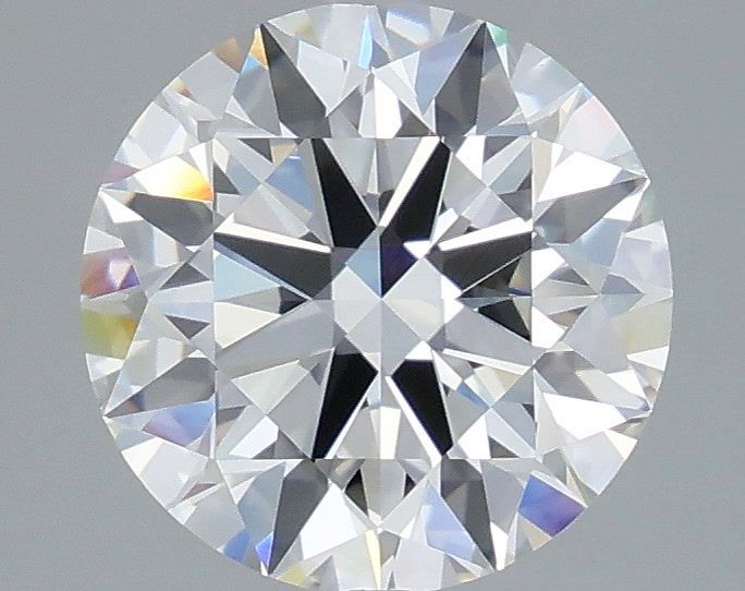 2.73CT Round Cut Lab Grown Diamond F | VVS2