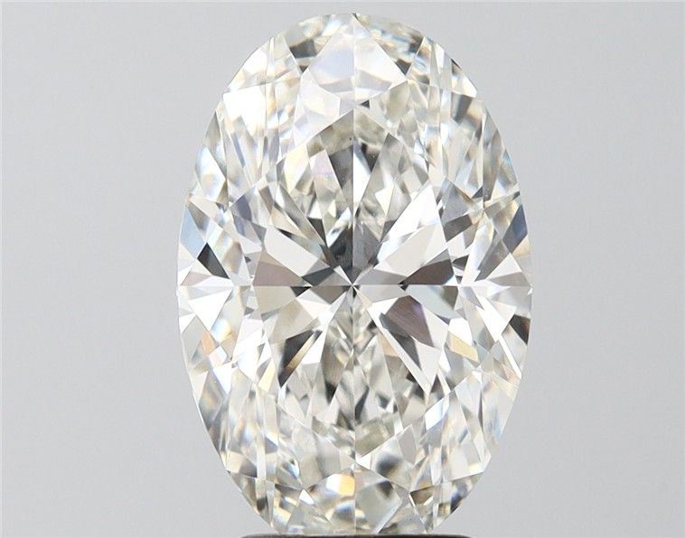 4.05CT Oval Cut Lab Grown Diamond G | VVS2 | IGI Certified