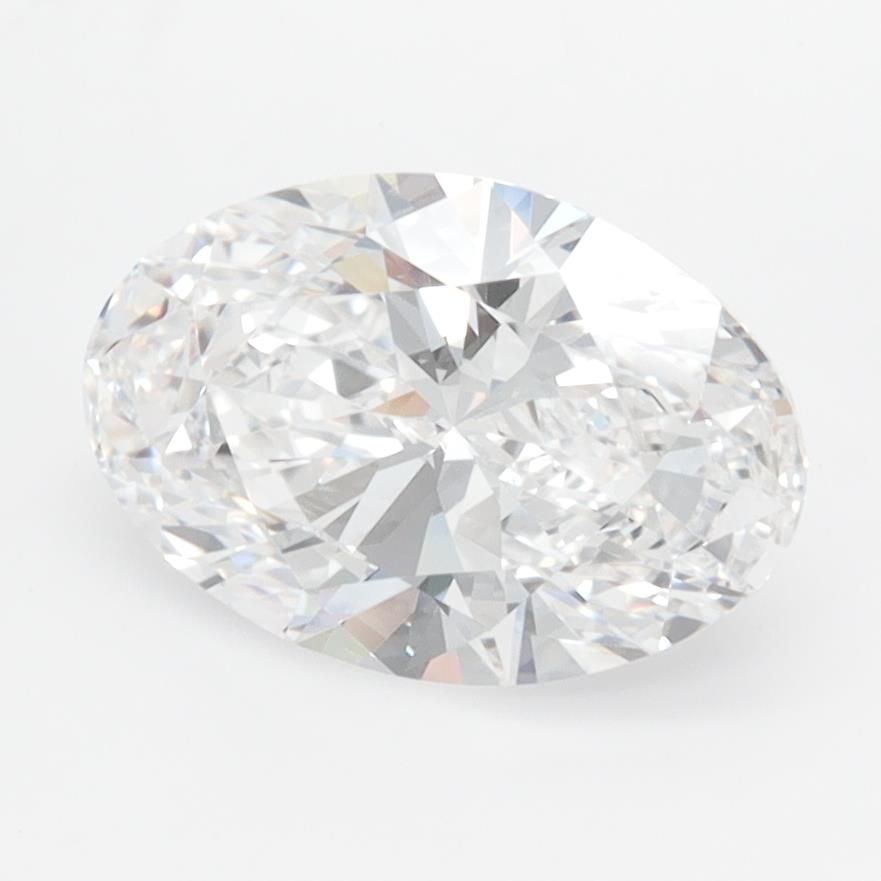 1.89CT Oval Cut Lab Grown Diamond D | IF | IGI Certified
