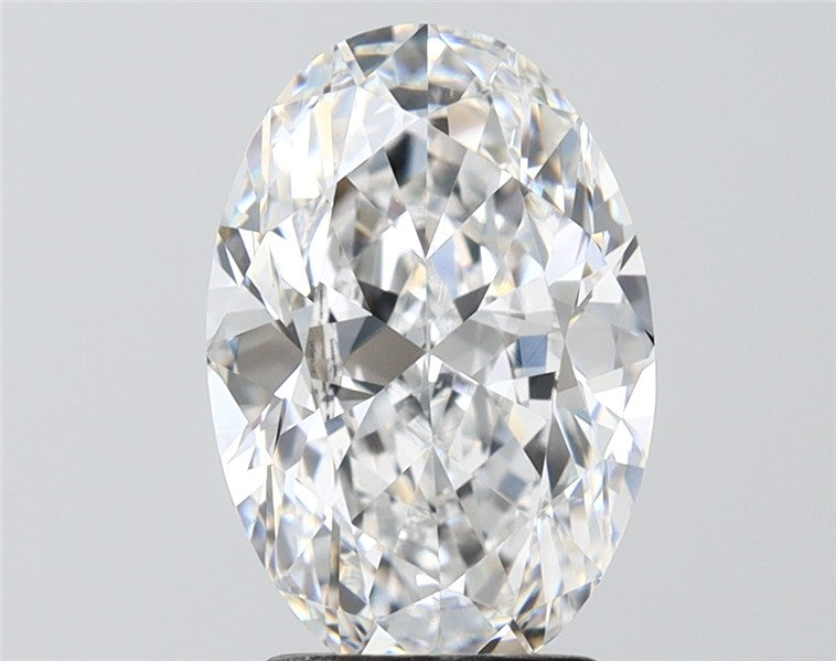 3.02CT Oval Cut Lab Grown Diamond D | VVS2 | IGI Certified