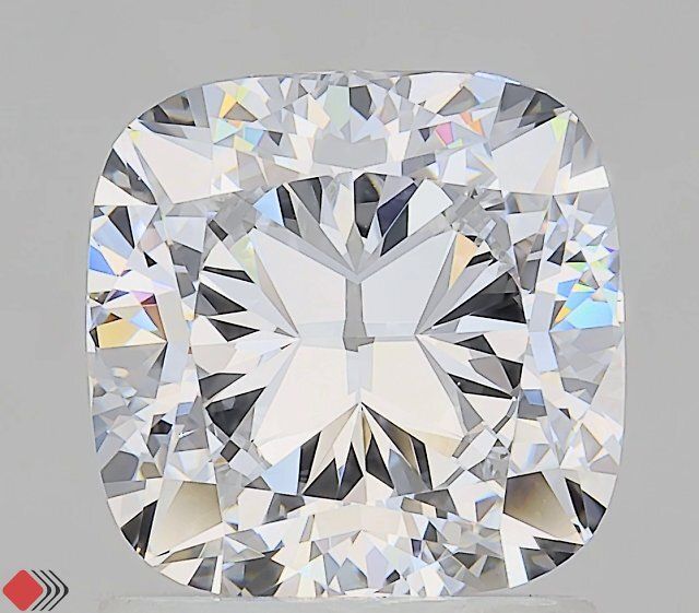 1.54CT Cushion Cut Lab Grown Diamond D | VVS1 | IGI Certified