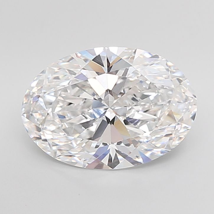 5.59CT Oval Cut Lab Grown Diamond D | VS1 | IGI Certified