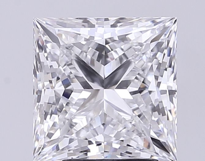 4.04CT Princess Cut Lab Grown Diamond E | VVS2 | IGI Certified