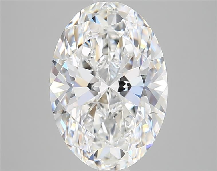 3.09CT Oval Cut Lab Grown Diamond E | VVS1