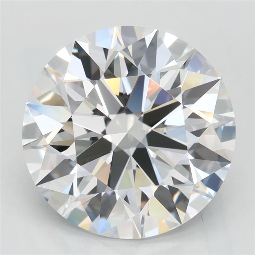 3.27CT Round Cut Lab Grown Diamond D | IF | GIA Certified