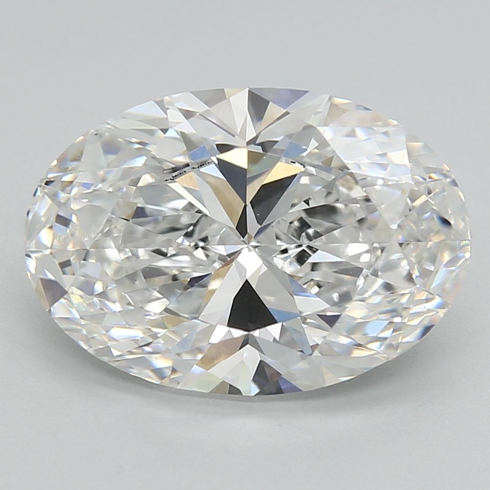 5.04CT Oval Cut Lab Grown Diamond E | VVS2 | IGI Certified
