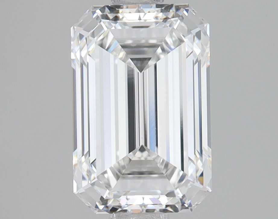2.55CT Emerald Cut Lab Grown Diamond F | VS1 | GIA Certified