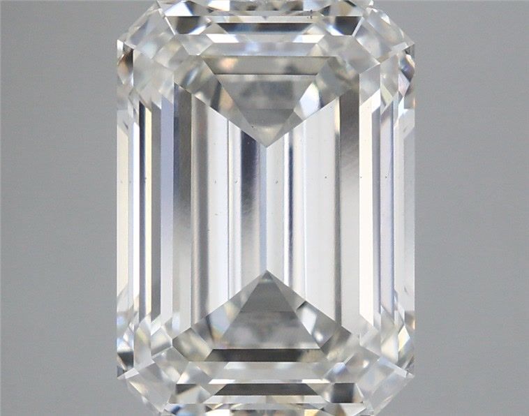 6.24CT Emerald Cut Lab Grown Diamond H | VS1 | IGI Certified