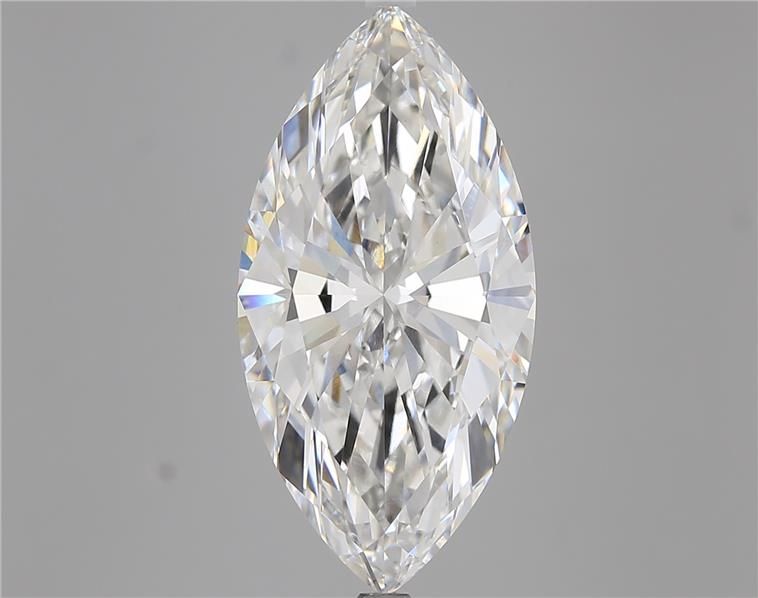 8.01CT Marquise Cut Lab Grown Diamond F | VVS2