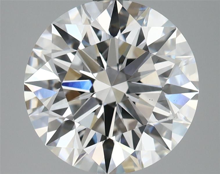 3.08CT Round Cut Lab Grown Diamond D | VVS2 | IGI Certified